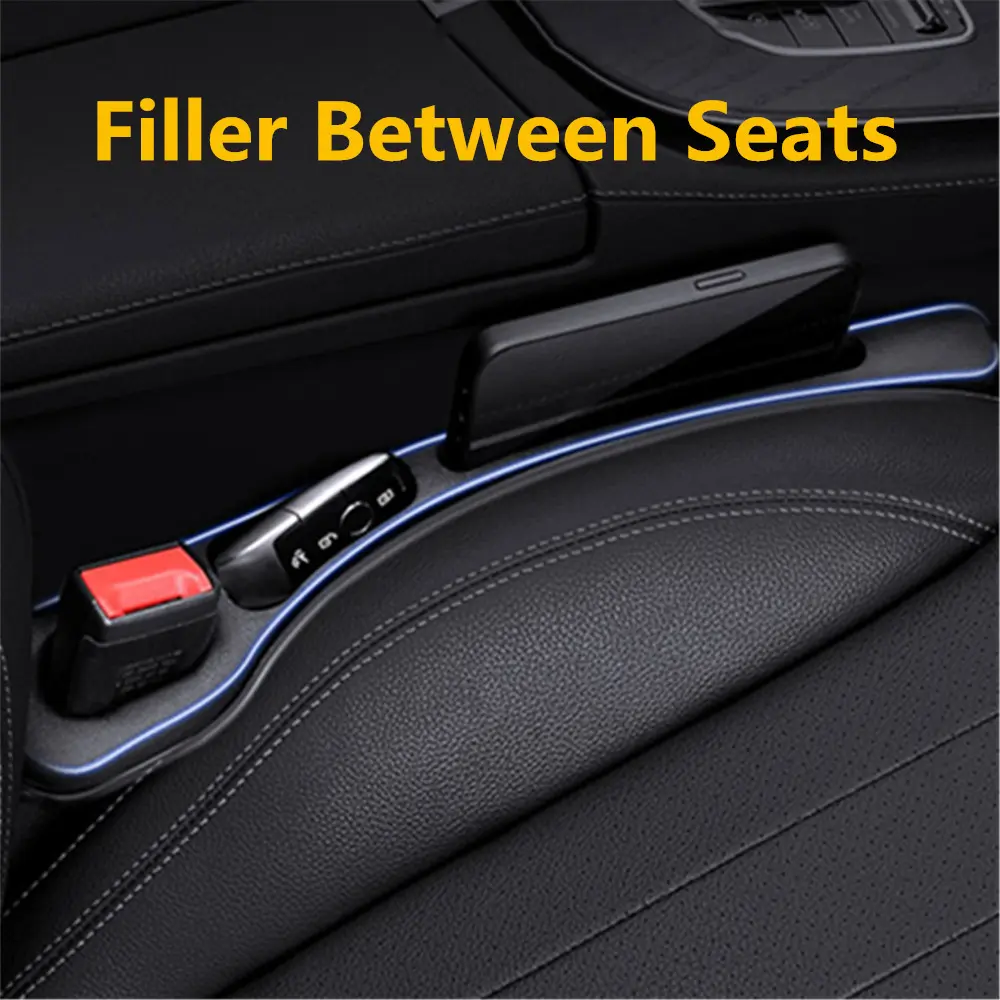 2X For AUDI TT A1 A2 A6 C5 C6 A4 B6 B7 A3 8L 8P A5 A7 Car Seat Gap Filler Between Seats Crevice Interior Decoration Accessories