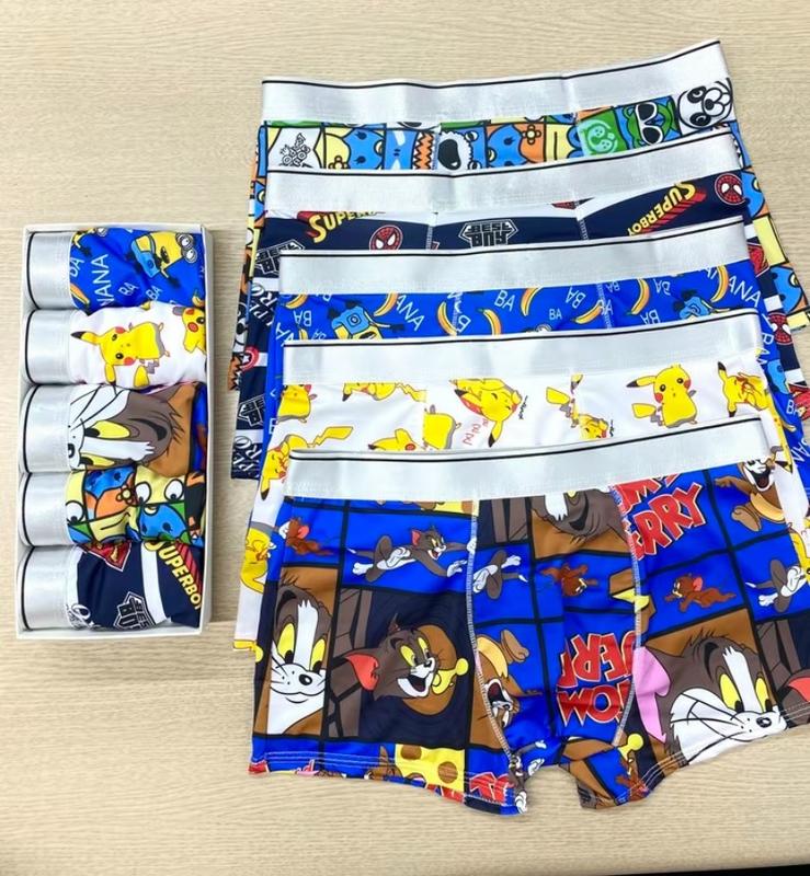 Combo Quần Sịp Đùi Nam  thun lạnh hoạt hình cute 2