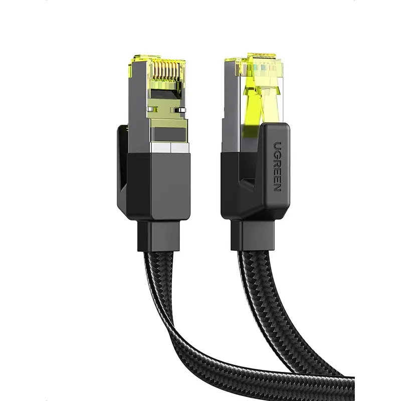 Cáp mạng Cat7 dây bện dạng dẹt tốc độ cao 10Gbps UGREEN NW189 | Bảo hành 18 tháng 1 đổi 1 1