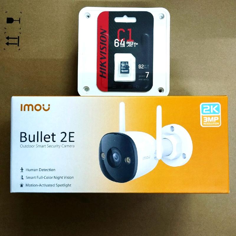 Camera ngoài trời IMOU F32FP - sử dụng ngoài trời, ban đêm có màu. Độ phân giải 3megapixel 2k nét đẹp. Chụp Ảnh lapdat imou a42 camera  imou bullet