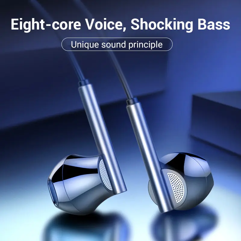【SJADGH】 Tai Nghe Newmsnr Deep Bass Chính Hãng, Tai Nghe Mic Tích Hợp Tai Nghe Nhét Tai Thoải Mái Tai Nghe Chất Lượng Cao Tai Nghe Chơi Game Khử Tiếng Ồn Dành Cho Samsung /Xiaomi/ Huawei /Oppo/Vivo, V. V.