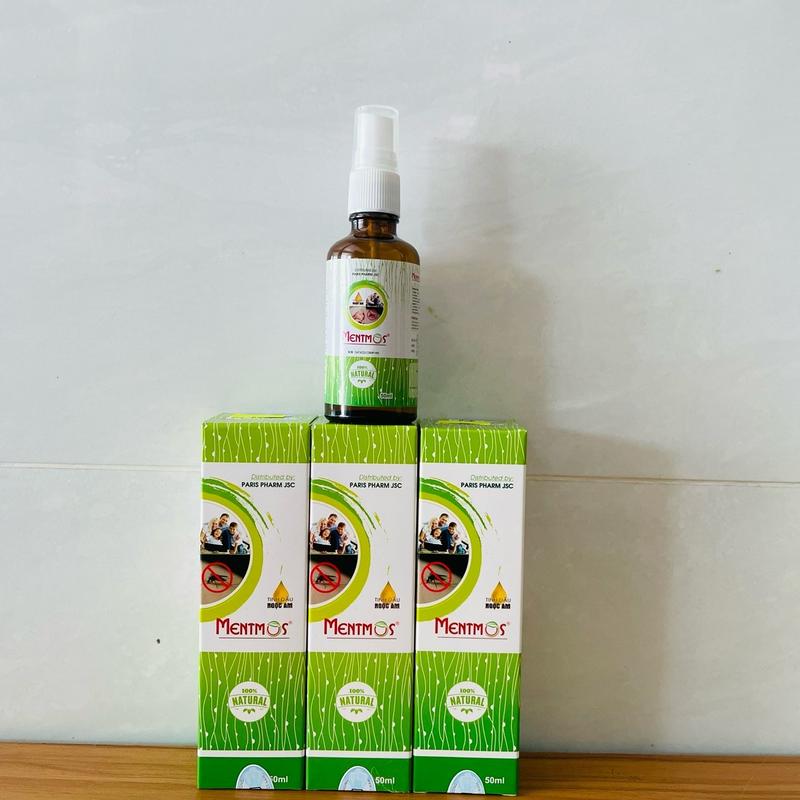 Xịt MENTMOS tinh dầu tự nhiên giúp xua muỗi - tan vết đốt 4