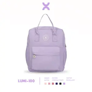 HYTRIX LUMI-100  - Lumi Series Backpack 2 in 1 Multifungsi  Totebag Water Reppelent Tas Ransel Wanita Medium Handbag Stylish Korea  (LP100)