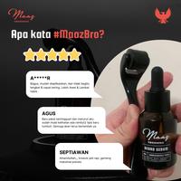 Gambar Beard Growth Bundle MAAZ GROOMING: Beard Serum + Beard Roller - Penebal Brewok / Rambut, Anti Rontok - Perawatan Brewok / Rambut dari Maaz Grooming Kota Tangerang 5 Tokopedia