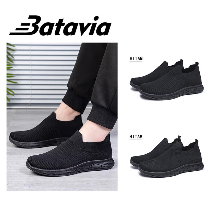 [Produk Lokal] Sepatu Rajut Pria Sneakers B33 B34 4
