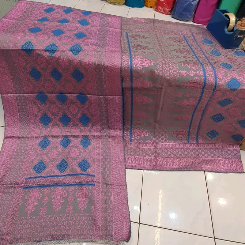 Songket mesin Palembang cantik dan bagus b60 Elegan Selendang 4