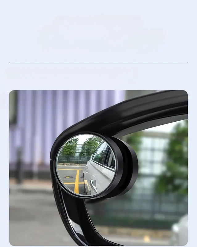 Set 2 miếng che mưa gương chiếu hậu kèm gương cầu lồi góc rộng phù hợp cho các dòng xe 2