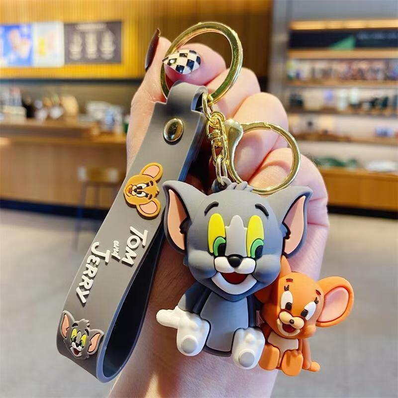 Product Introduction of Dây Chuyền Chìa Khóa Tom Và Jerry, Thiết Kế Sáng Tạo, Búp Bê Mặt Dây Chuyền Dễ Thương, Móc Chìa Khóa Hoạt Hình, Đồ Trang Trí Ba Lô Cặp Đôi Tom, Có Ngày Tháng Năm 2025 8
