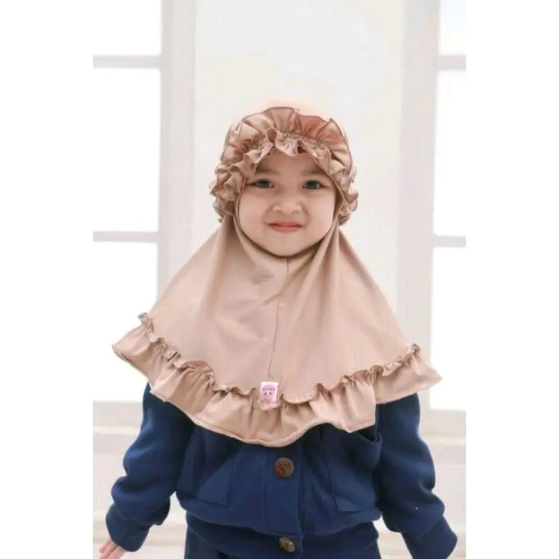 hijab anak 0-3 tahun Kerudung Muslim Nyaman