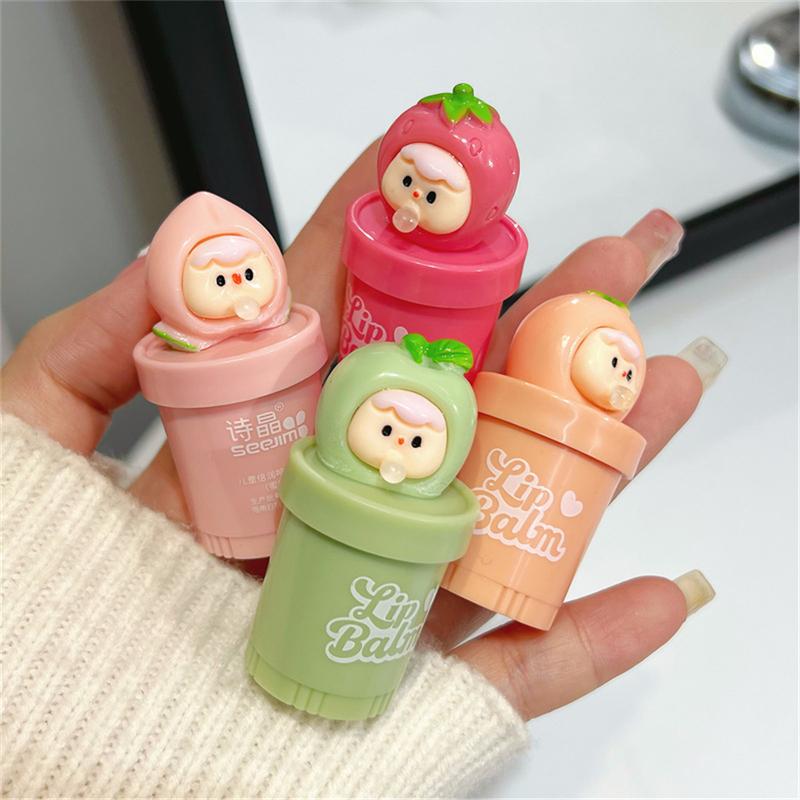 Son Môi Cốc Hoạt Hình, Shijing, Bảo Vệ Kép, Son Dưỡng Môi, Dưỡng Ẩm, Chống Khô, Thích Hợp Cho Mùa Thu Và Mùa Đông, Dành Cho Học Sinh Nam Và Nữ, Son Dưỡng Môi Cho Bé, Tự Do Để Xem Nếu Bạn Quan Tâm