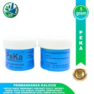 Serbuk PK (PeKa) 5gr - Obat kulit PeKa buat mandi