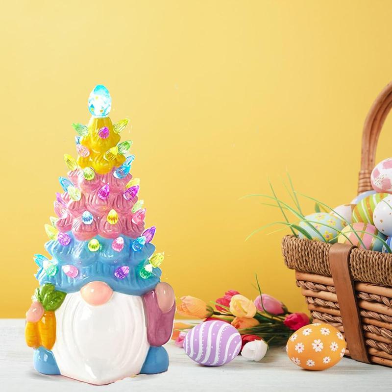 Product Introduction of Glowing Gnome Design Resin Ornament, 1 Count Cute Gnome Design Decorative Crafts, Suitable for Home Living Room Bedroom Desktop Valentine's Day Decoration, Naughty Gnomes Garden Ornament 5