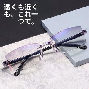 2026新しいしいしいしいタイプスマートズームフレームレス老眼鏡,露店販売用老眼鏡,ブルーライトカットパソコン老眼鏡