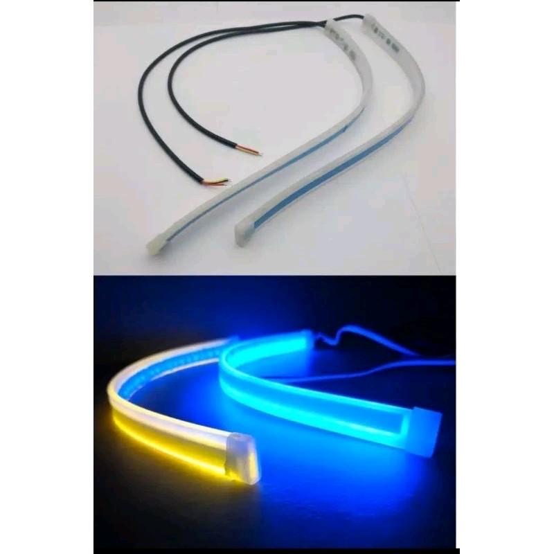 (PAKET DEMON)ALIS RUNNING 30cm  PLUS SENJA DAN SEN 12VOLT MOTOR MOBIL 4