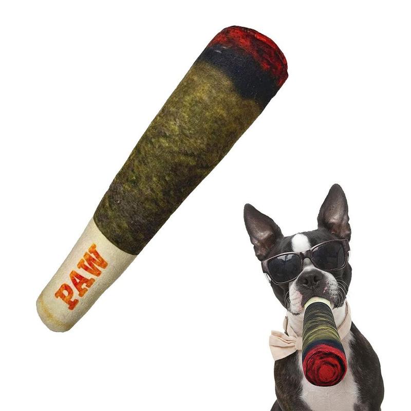 Product Introduction of Dog Chew Toy, 1 Box Durable Squeaky Plush Interactive Play Toy, Teeth-cleaning Toy for Dogs & Cats, Pet Accessories 0