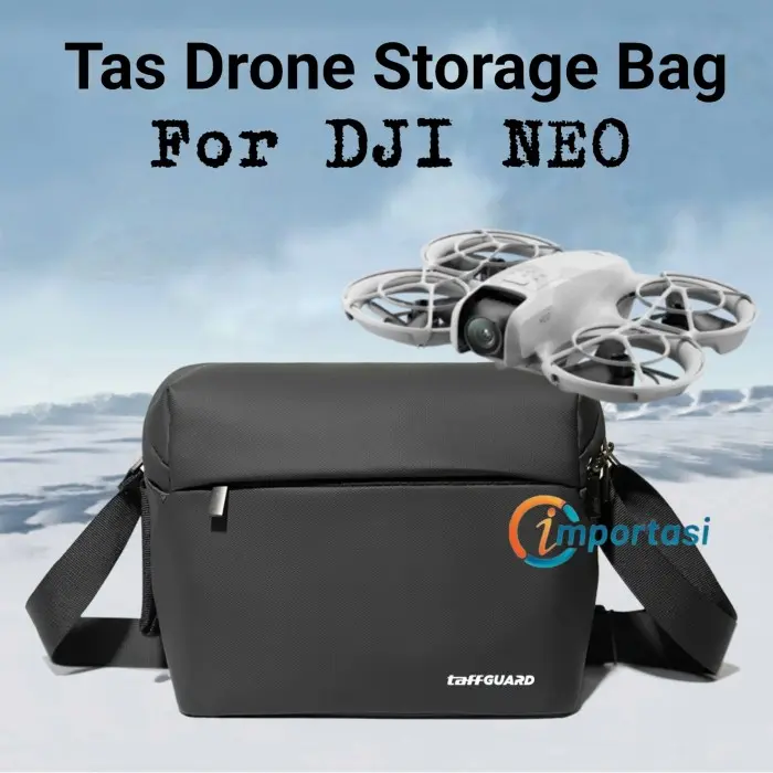 TAFFGUARD Tas Drone DJI NEO Storage Shoulder Bag Waterproof Case Slempang