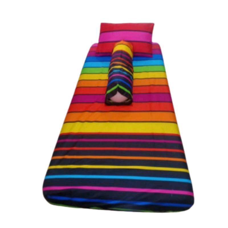 Sarung Kasur Sprei Resleting Kain Bantal Guling 2
