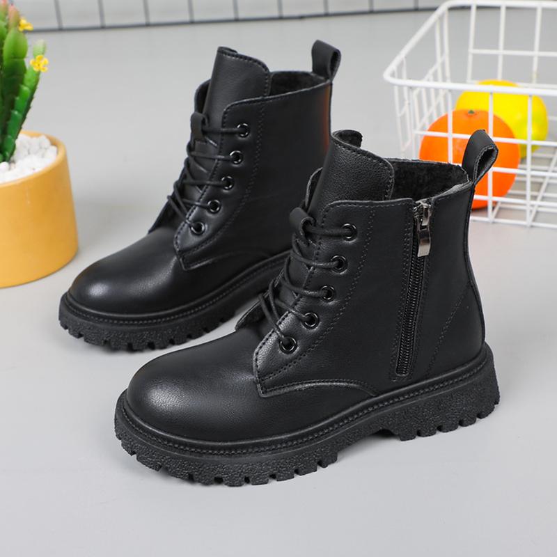 Giày boots Cao Cổ Bé Trai Gái 3 đến 12 tuổi dáng thể thao năng Động: size 28 đến 37