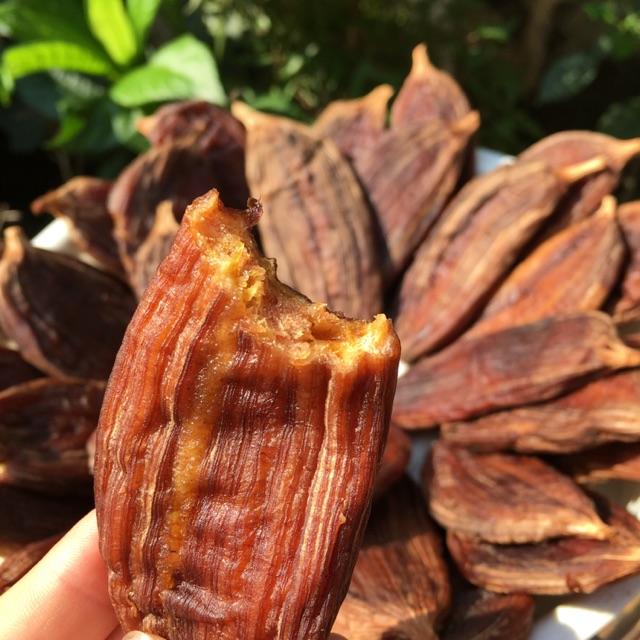 Chuối hồng sấy dẻo ngon ngọt 1 KG Snack Thức Ăn Food