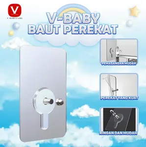 Pagar pengaman kasur V-BABY CARE, tidak perlu dilubangi, dipakuin
