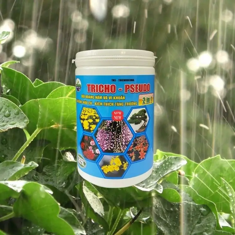 TRICHO - PSEUDO (2IN1): Chế Phẩm Đối Kháng Nấm , Chuyên Dùng Cho Hoa Lan Và Cây Cảnh - Hũ 1 KG 3
