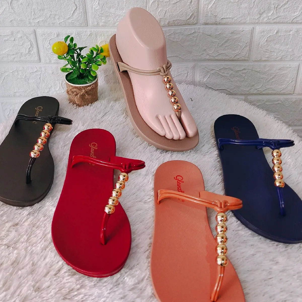 Sandal Japit Jialintai bulat L1913