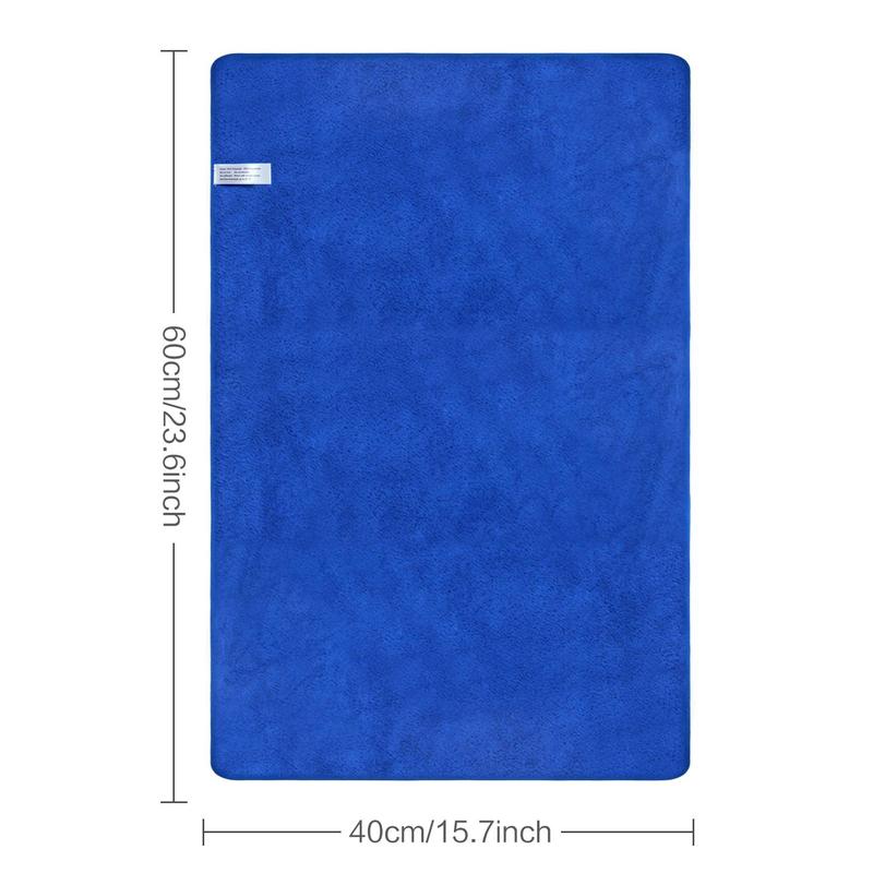 Car Cleaning Towel, 4 Counts/set Superfine Fiber Car Drying Towel, Highly Absorbent Car Detailing Towel, Car Wash Accessories 1