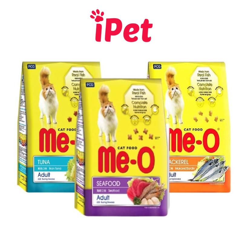 Thức Ăn Hạt Cho Mèo Me-O Gói 350gr, Dành Cho Mèo Trưởng Thành - iPet Shop