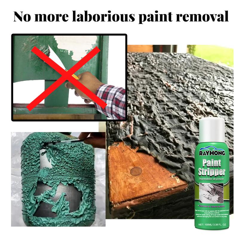 Product Introduction of Rayhong Varnish Remover Stripping Metal Surface Paint Paint-Remove Agent Car Wheel Hub Seamless Cleaning Paint Remover 7