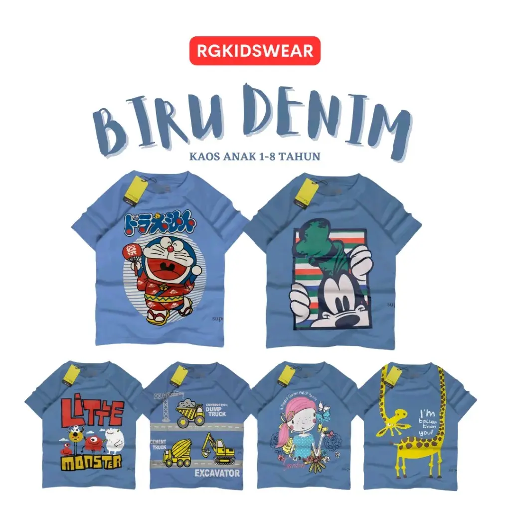 kaos anak lucu lucu