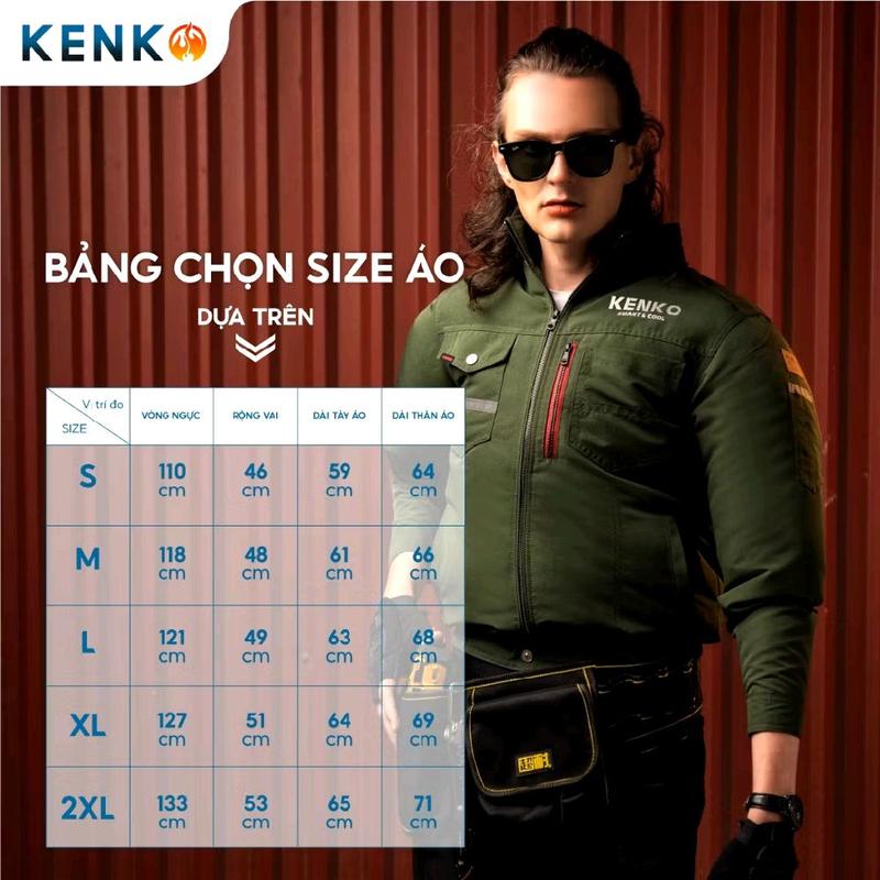 [Áo Lẻ] Điều Hòa Kenko Kaki chính hãng (không bao gồm phụ kiện)! áo  quạt  gió  điều  hoà 5