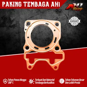 Perpak Gasket Paking Packing Blok Head Tembaga Vario 125 150 Pcx Adv 125 150 AH1 Racing 0.3 0.5 Mm