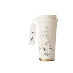 Cawan Bertebat, Kapasiti Besar, Pelapik Dalaman Seramik, Cawan Teh Hadiah, Cawan Air, Cawan Penyedut, Cawan Kopi Bernilai Tinggi, Untuk Wanita, Sumber Kilang Bottles Kitchenware Merah Water Bottles