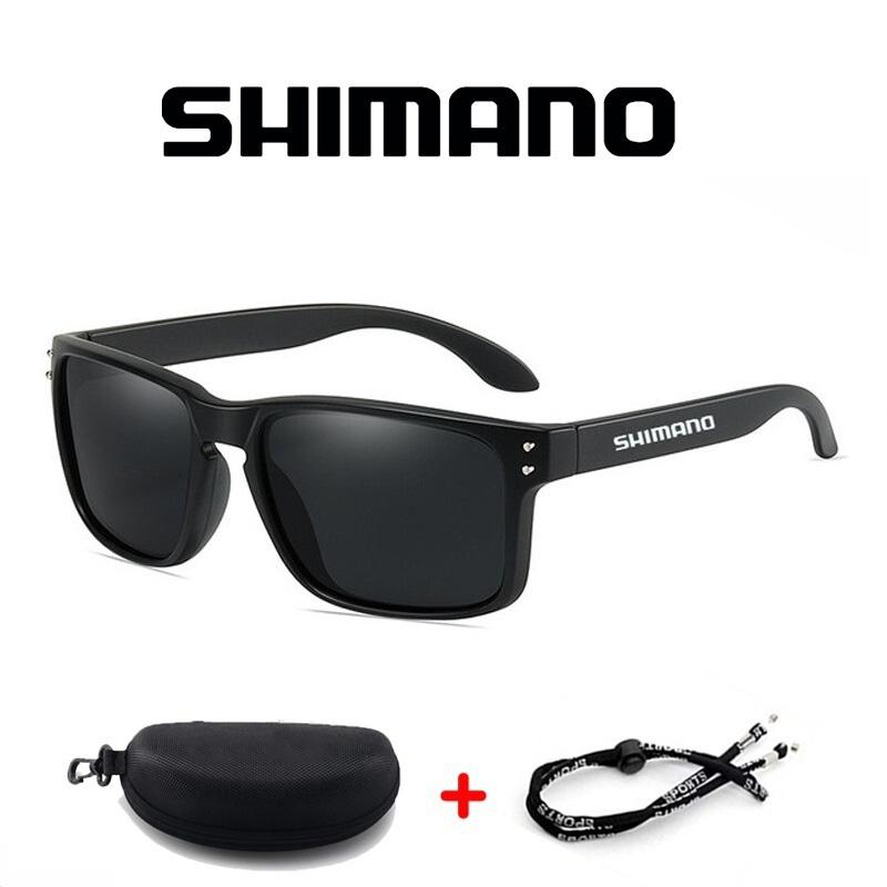 Product Introduction of Cermin Mata Hitam Terpolarisasi, Shimano, Asal Untuk Lelaki Warna Memandu, Sesuai untuk Berbasikal, Berkhemah, Mendaki dan Memancing, Cermin Mata Matahari Klasik, Perlindungan UV400, Warna Mata untuk Berbasikal, Cermin Mata Hitam untuk Lelaki 22