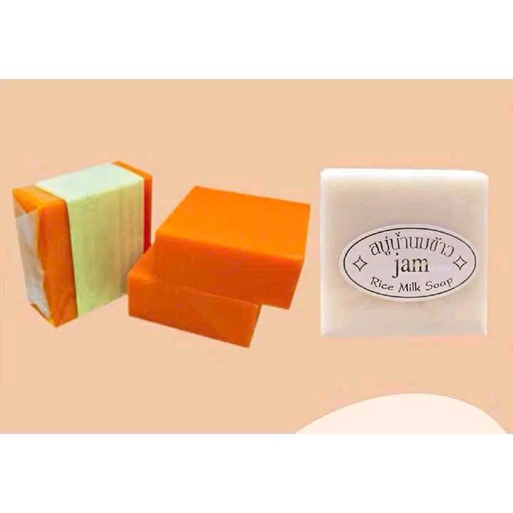 Bán sỉ 12 Xà phòng cám gạo thái lan collagen .xà phòng j nghệ tắm trắng da giảm thâm mụn