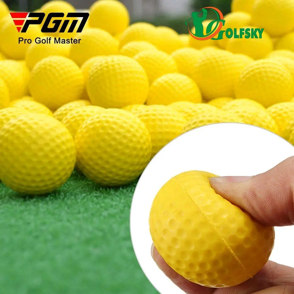 Bóng tập golf PGM Q008 cao su - Chất liệu PU nhựa tổng hợp cao cấp
