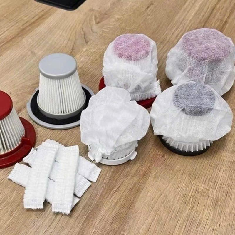 SET 100 Túi Lưới Lọc Bụi Cho Máy Hút Bụi Cầm TayTúi Bọc Lõi Lọc Máy Hút Bụi