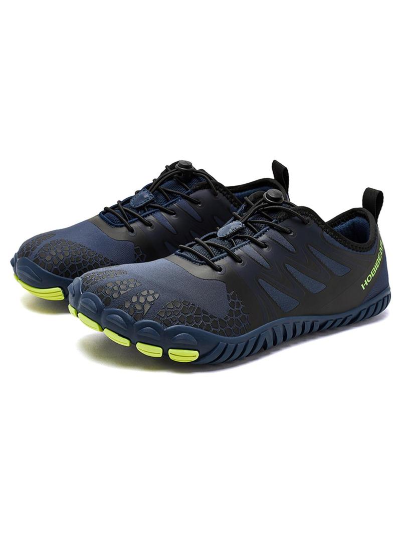 Product Introduction of Men's Colorblock Lace Up Low Top Sneakers, Casual Sporty Running Shoes, Breathable Comfortable Non-slip Sneakers for Daily Wear 16