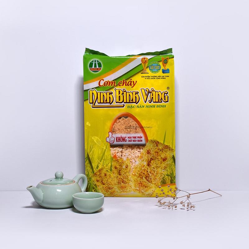  Cơm cháy Ninh Bình Vàng cơm cháy Ninh Bình 220g - Đặc sản Ninh Bình Food Thức Ăn Thức Ăn Food 