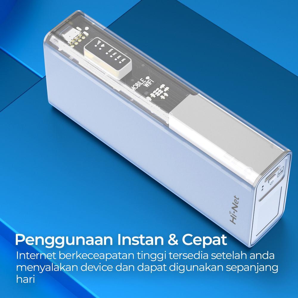 Hi-Net MF932 Power Bank Router WIFI Portabel 150Mbps 8000mAh Mendukung Semua Operator dengan Jaringan 4G/3G dan WiFi Dual-band 2.4G dan 5G - Charger Hi-Net MF932 Power Bank Router WIFI Portabel 150Mbps 8000mAh Mendukung Semua Operator dengan Jaringan 4G/3G dan WiFi Dual-band 2.4G dan 5G - Charger
