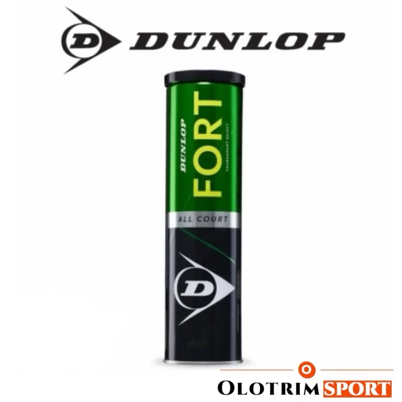 Bola Tenis Dunlop Fort Isi 4 Tennis Ball Original