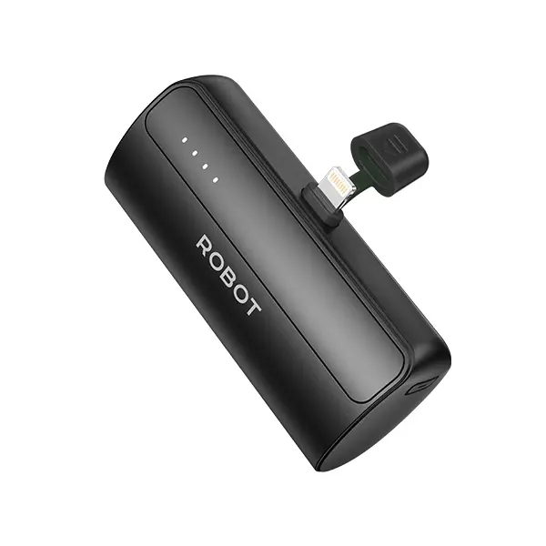 ROBOT RT045L / RT045C Powerbank Mini Real Capacity 4500mah Port Lightning & Type-C  Smart Power bank Built-in Cable - Garansi Resmi 1 Tahun 4