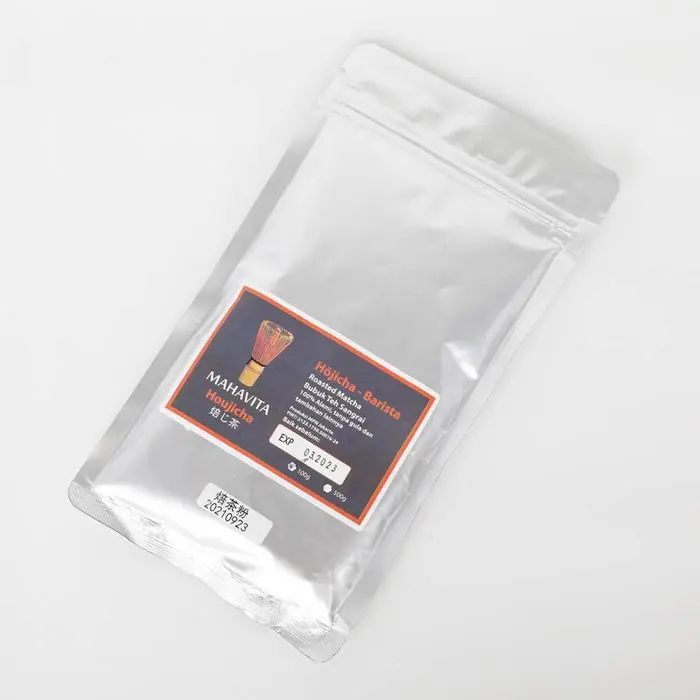 Mahavita Hojicha roasted matcha bubuk teh sangrai jepang grade Barista - 100gr 0