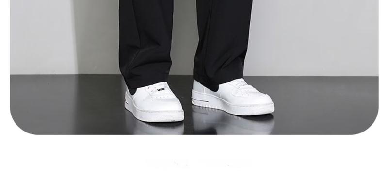 Product Introduction of Spring and Summer Pants Men's Thin Ice Silk Men's Casual Pants Slim Korean Spring and Autumn Loose Straight Sports Trousers 7