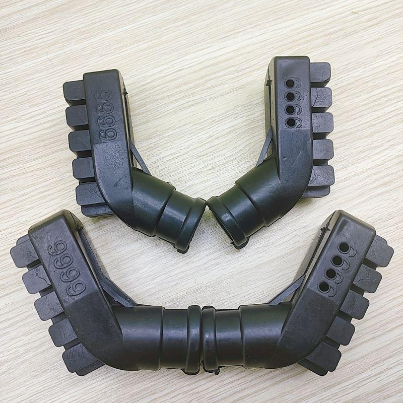 Set 5 Bọc Chân Chống ĐẾ DÀY/ Đế Cao Su Chống Xe Honda Kèm 10 Dây Rút