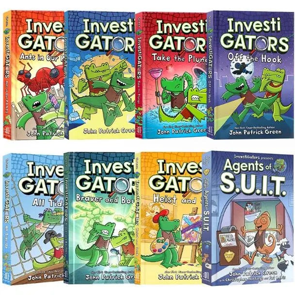 Original Product Hardcover Glossy Paper  Investigators 8 Books Series