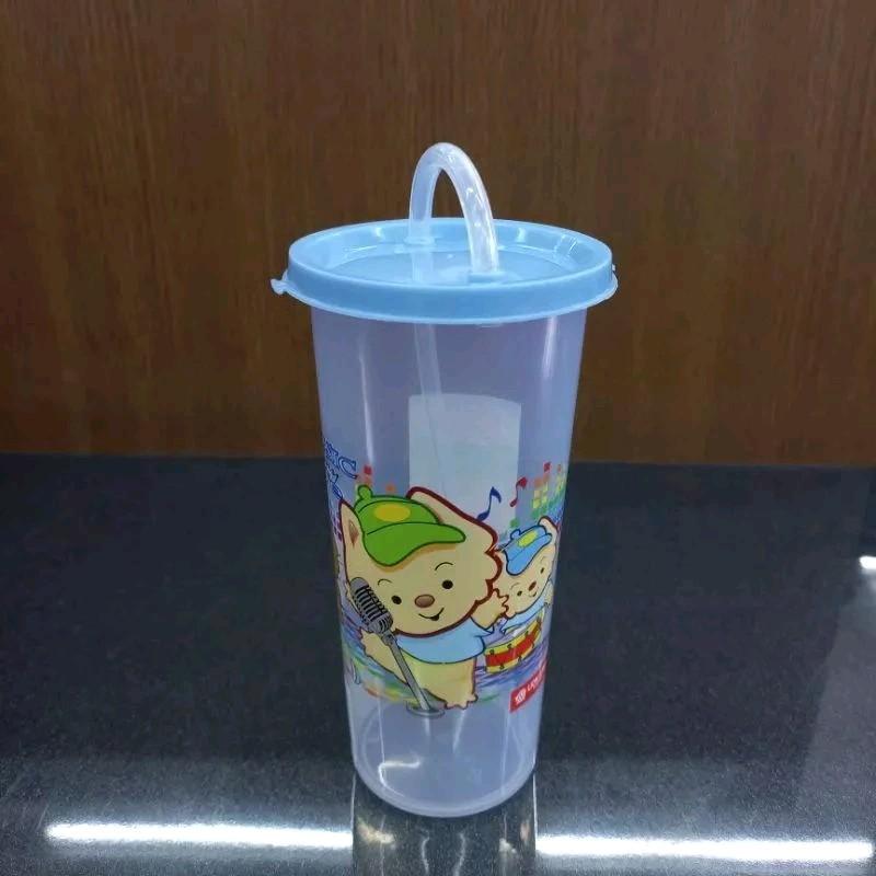 Lion star botol minum sedotan 370ml/botol minum sedot/cup with strow 1