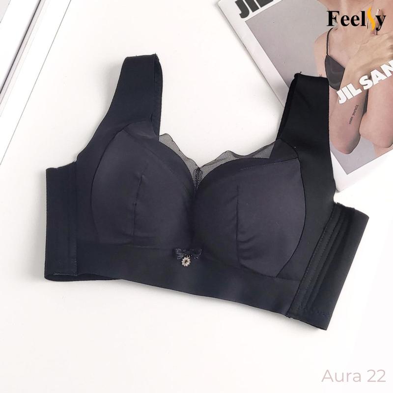 Áo ᵰgực Feelsy Định Hình Không Gọng Bản To AURA 22 3