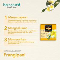 Gambar Sabun Natural Herborist Frangipani 80 gr dari Daun The Gift Shop Kab. Badung 2 Tokopedia