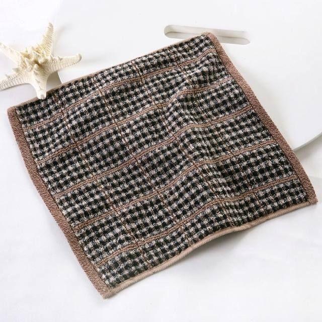 Khăn lau nhà bếp, tất cả bằng bông, kẻ sọc tối, thấm hút, chống vết bẩn, bông nguyên chất, khăn lau mềm, không xơ, 95% tỷ lệ khen ngợi 0